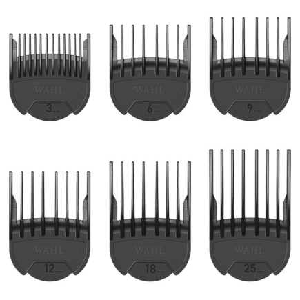Wahl, 6 tk, must - Varukammid / 1802-7200