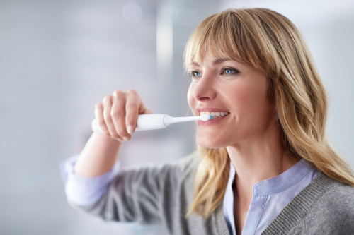 Philips HX6483/52 electric toothbrush Adult Sonic toothbrush Blue, White
