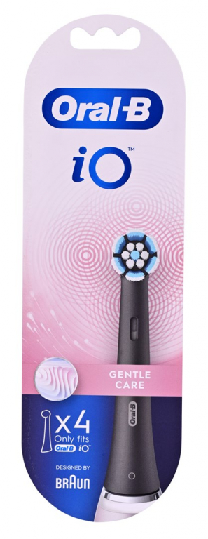 Toothbrush replacement heads ORAL-B iO Gentle Care black