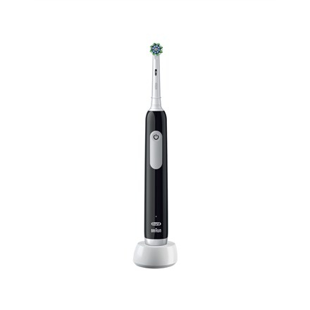 Oral-B electric toothbrush | Cross Action Pro Series 1 | Rechargeable | Adult | Number of brush heads included: 1 | Number of brushing modes: 3 | Black