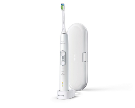 Philips Sonicare HX6877/28 electric toothbrush Adult Sonic toothbrush Silver, White