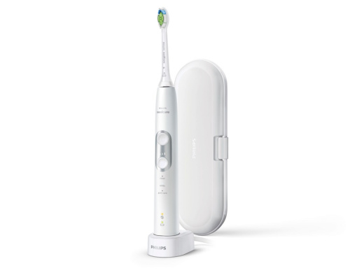 Philips Sonicare HX6877/28 electric toothbrush Adult Sonic toothbrush Silver, White
