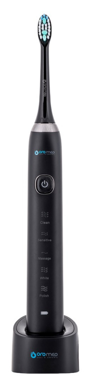 Oromed ORO-SONIC BLACK electric toothbrush Adult Oscillating toothbrush