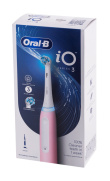 Oral-B Electric Toothbrush iO3 Series Rechargeable For adults Number of brush heads included 1 Blush Pink Number of teeth brushing modes 3