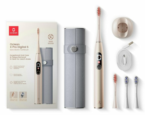 Oclean X Pro Digital Set Adult Sonic toothbrush Gold