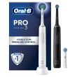 Oral-B Pro 3 Adult Rotating toothbrush Black, White