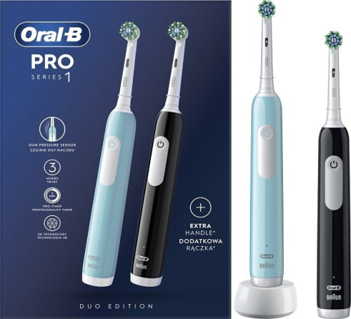 Oral-B PRO1 Duo Pack electric toothbrush