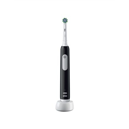 Oral-B electric toothbrush | Cross Action Pro Series 1 | Rechargeable | Adult | Number of brush heads included: 1 | Number of brushing modes: 3 | Black