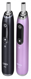 BRAUN ORAL-B ELECTRIC TOOTHBRUSH IO 9N SET DUO BLACK ONYX & ROSE QUARTZ