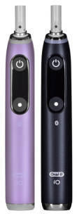 BRAUN ORAL-B ELECTRIC TOOTHBRUSH IO 9N SET DUO BLACK ONYX & ROSE QUARTZ