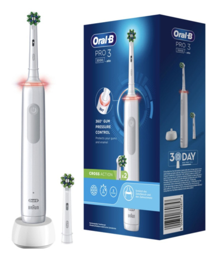 Oral-B 760857 electric toothbrush Adult Rotating-oscillating toothbrush White