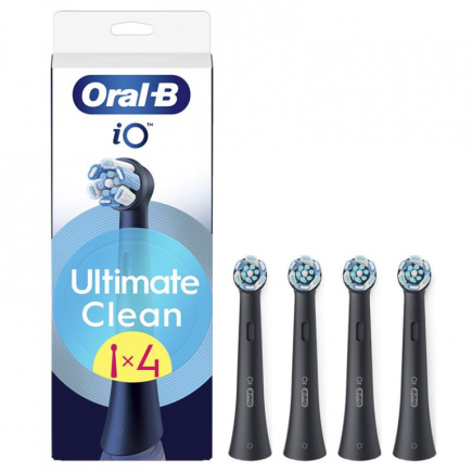 Braun Oral-B UltimateClean, 4 tk, must - Lisaharjad / IOUC-4BLACK