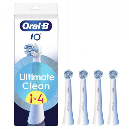Braun Oral-B UltimateClean, 4 tk, valge - Lisaharjad / IOUC-4WHITE