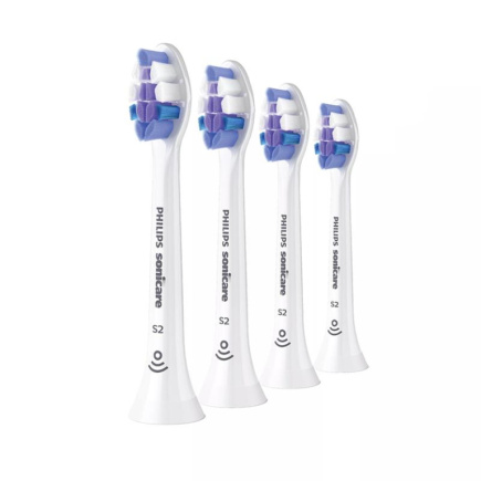 Philips Sonicare S2 Sensitive, 4 tk, valge - Lisaharjad / HX6054/87