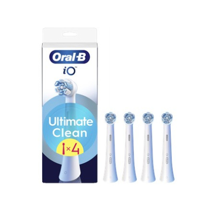 Oral-B Replaceable toothbrush heads iO UltimateClean for adults White, 4 pcs