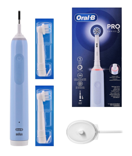 Oral-B Pro 3 Pro3 3000 Adult Rotating-oscillating toothbrush Blue