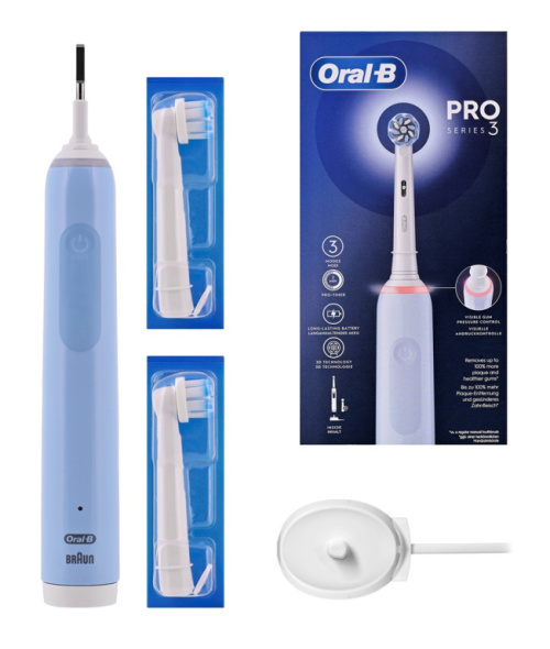 Oral-B Pro 3 Pro3 3000 Adult Rotating-oscillating toothbrush Blue