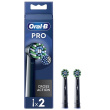 Oral-B | Replaceable toothbrush heads | EB50BRX-4 Cross Action | Heads | For adults | Number of brush heads included 4 | Black WLONONWCRCHHO