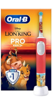 Oral-B VITALITY PRO D103 THE LION KING red toothbrush