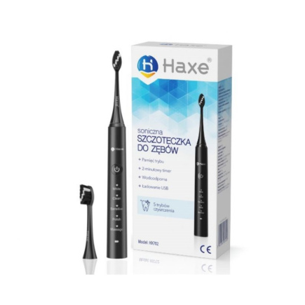 Черный sonic electric toothbrush HX702