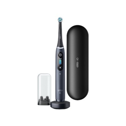 Oral-B Electric Toothbrush iO Series 8N Rechargeable For adults Number of brush heads included 1 Number of teeth brushing modes 6 Черный Onyx