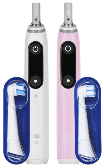 Braun Oral-B iO6 DuoPack Белый/Pink