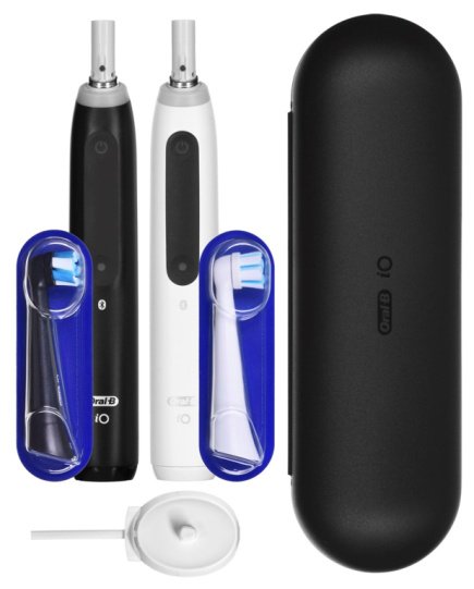 Braun Oral-B iO5 Duo Matt Черный/Quite Белый electric toothbrush