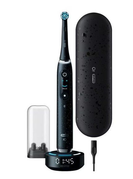 Oral-B iO Series 10 Black Onyx Luxe toothbrush