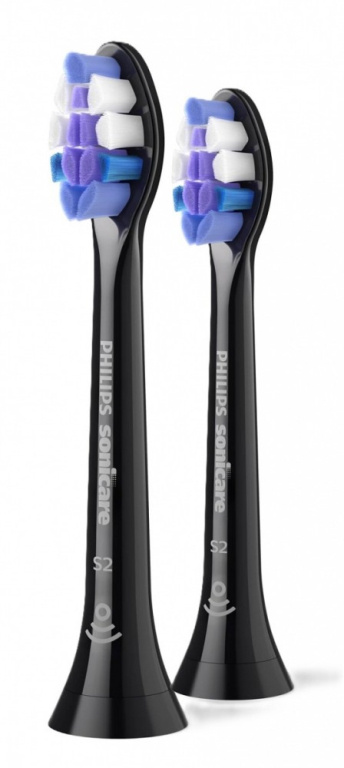 Philips Set of 2 Sensitive Standard HX6052/88 tips Черный