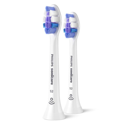 Philips Sonicare S2 Sensitive, 2 tk, valge - Lisaharjad / HX6052/87