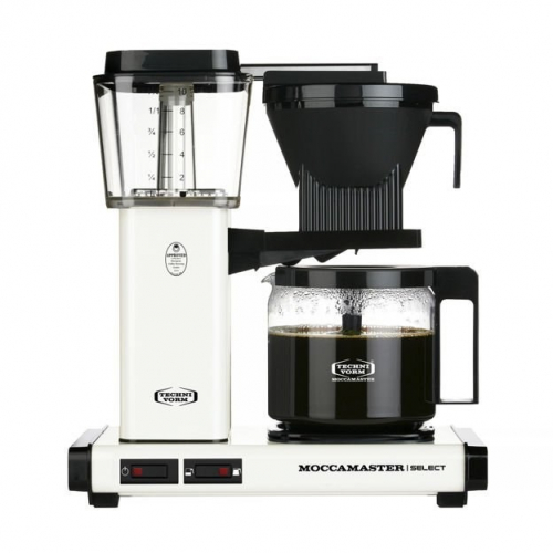 Moccamaster KBG 741 Select Copper draught coffee maker 1.25 l White matt