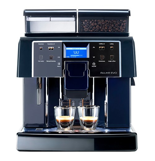 Saeco Aulika EVO Black Fully-auto Drip coffee maker 2.51 L