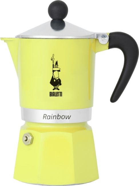 Bialetti - Primavera - Rainbow 6tz Yellow cafe 300ml