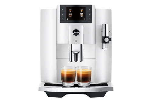 Jura E8 Piano White (EC) Coffee Machine