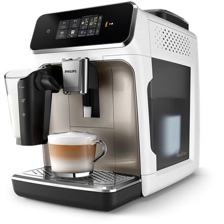 Philips Coffee maker | EP2333/40 | Pump pressure 15 bar | Built-in milk frother | Fully Automatic | 1500 W | White 440413