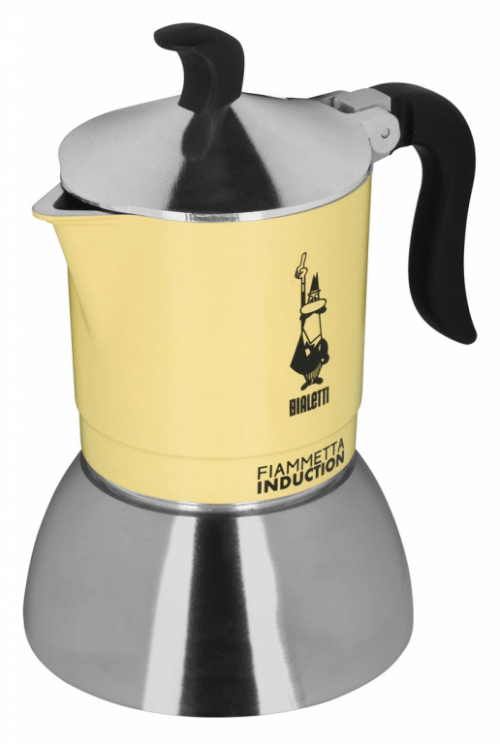 Coffee maker Bialetti Primavera Fiammetta Induction 4tz 200 ml (29591) Yellow