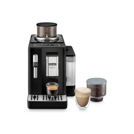 Delonghi Coffee Machine | EXAM 440.35.B RIVELIA | Pump pressure 19 bar | Built-in milk frother | Automatic | 1450 W | Onyx Black