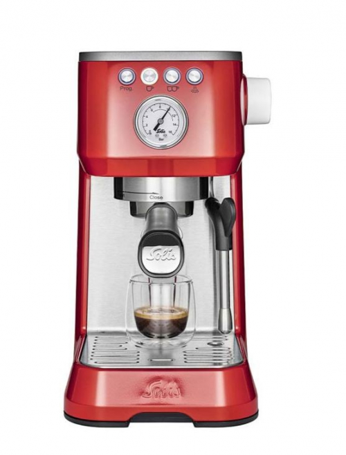 Solis Espresso machine Barist a Perfetta Plus red