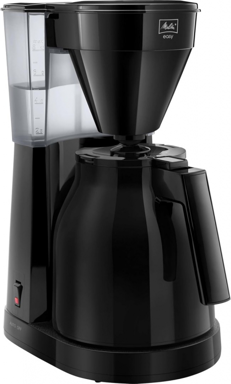 Melitta Easy II Therm Countertop Coffee Maker Black