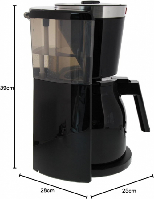 Melitta Look IV Therm Selection 1011-12 Countertop Espresso Machine Black