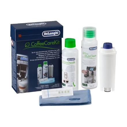 Delonghi | DLSC306 Maintenance Care Kit for Bean to Cup & Espresso Coffee Machines, includes five cleaning accessories DLSC306