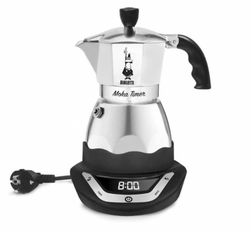 Bialetti elektriline espressokann Moka Timer 6 tassile 0006093