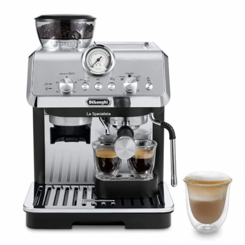 DeLonghi La Specialista Arte, roostevaba teras - Manuaalne espressomasin / EC9155.MB