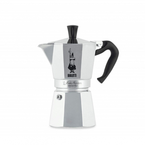 Bialetti Moka Express Moka pot 0.3 L Aluminium, Black