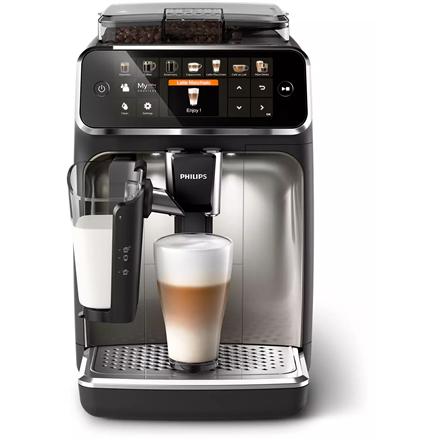 Philips | Series 5400 Coffee Maker | EP5447/90 | Pump pressure 15 bar | Built-in milk frother | Fully Automatic | 1500 W | Black