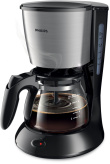 Philips Daily Collection Coffee maker HD7435/20 With glass jug Black & metal