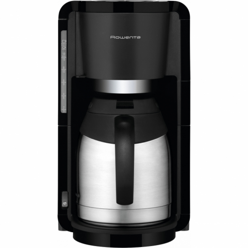 ROWENTA Filterkaffeemaschine Milano Thermo CT 3818 Black/Stainless Steel