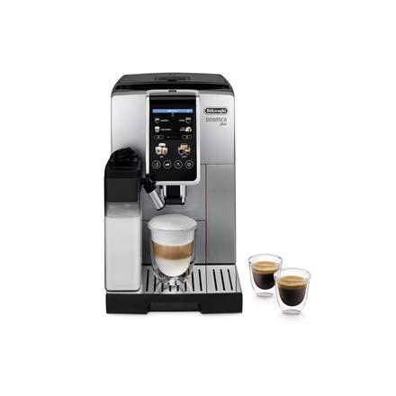 Delonghi | Coffee Maker | Dinamica Plus ECAM380.85.SB | Pump pressure 15 bar | Built-in milk frother | Automatic | 1450 W | Stainless Steel/Black