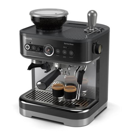 Philips | Espresso Machine | PSA3218/10 Barista Brew | Pump pressure 15 bar | Built-in milk frother | Semi-automatic | 1350 W | Black