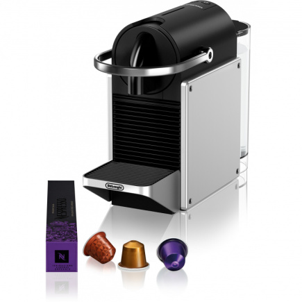 DeLonghi Kaffeemaschine Pixie EN127.S *silber/schwarz*